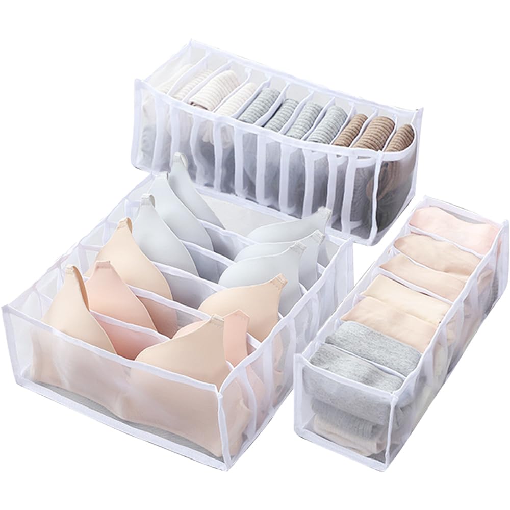 最終値下げ!!3点 ストレージ ボックス ソックス メッシュ 仕分け引き出し 最終値下げ!!3点 ストレージ ボックス ソックス メッシュ 仕分け